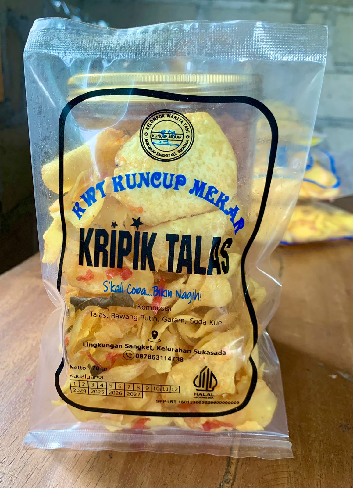 Kripik Talas (70gram)